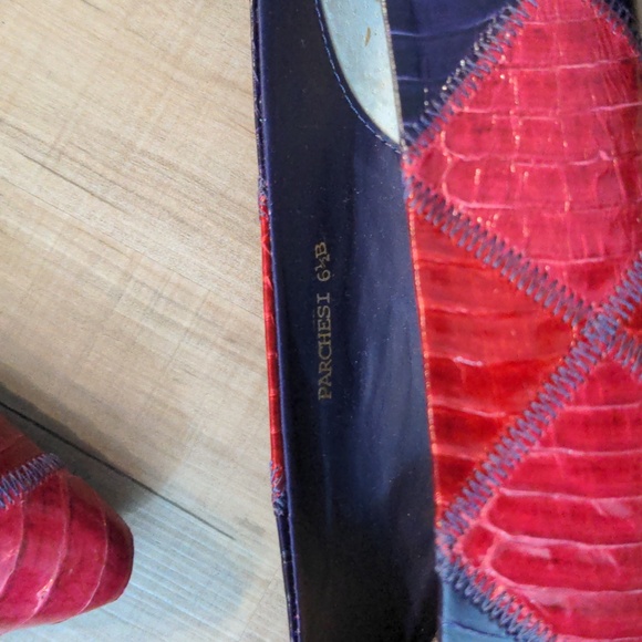 Vintage fine leather Amanda Smith pumps - Picture 4 of 9